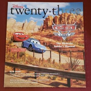 Disney Twenty Three Magazine, Cars Land Cover
